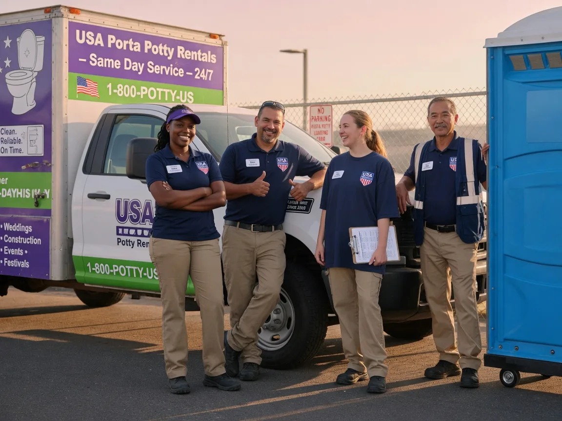 Porta Potty Rental company in Stevenson Ranch, CA